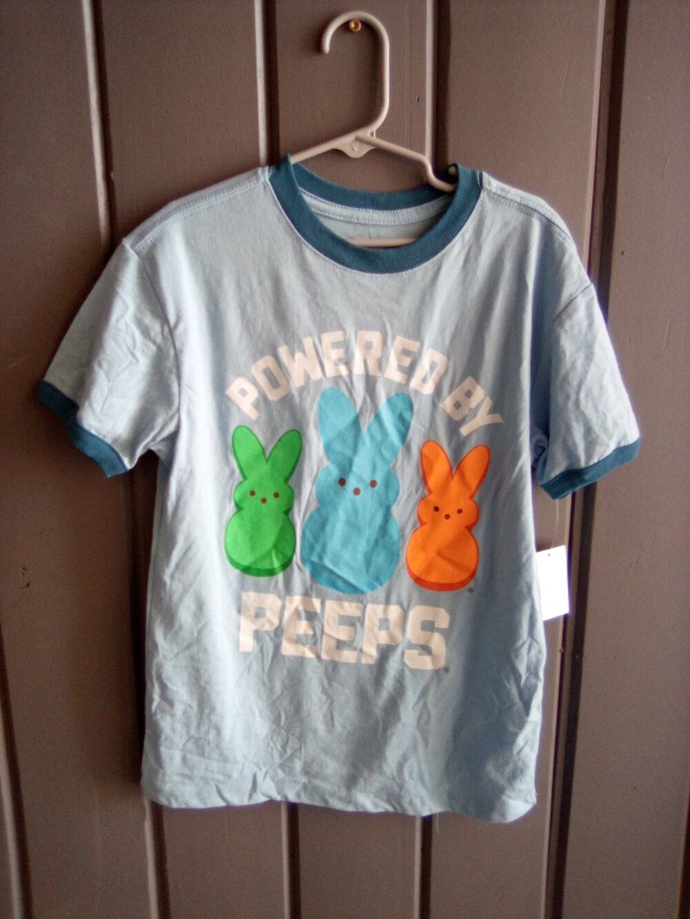 Powered by Peeps tee